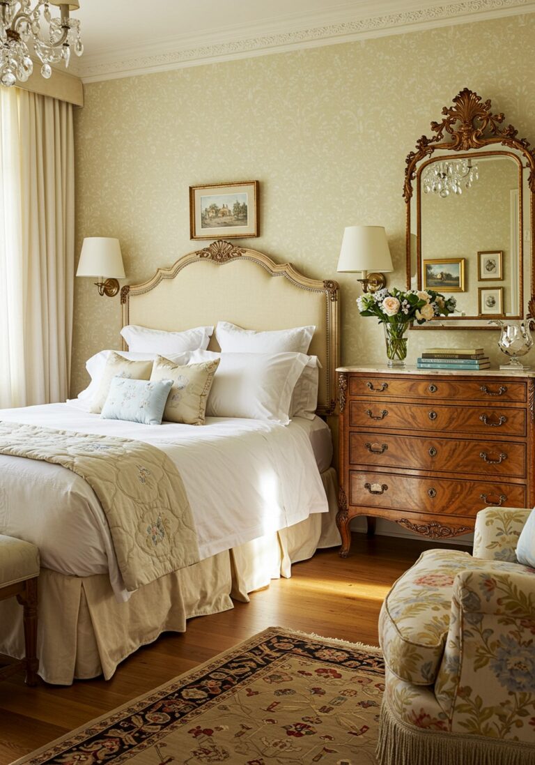 Classic Elegance With Timeless Accents Guest Bedroom