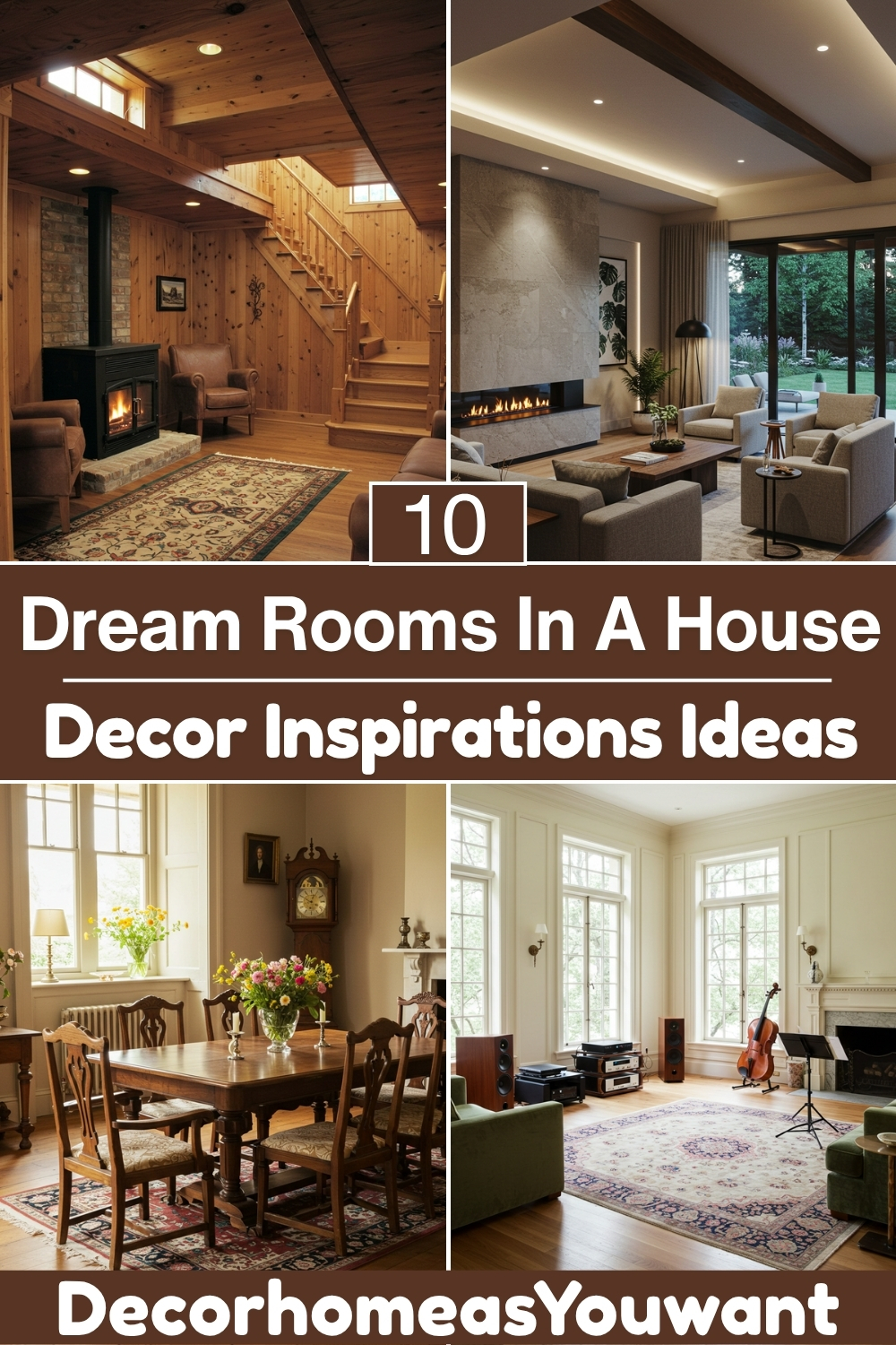 Dream Rooms In A House Decor ideas