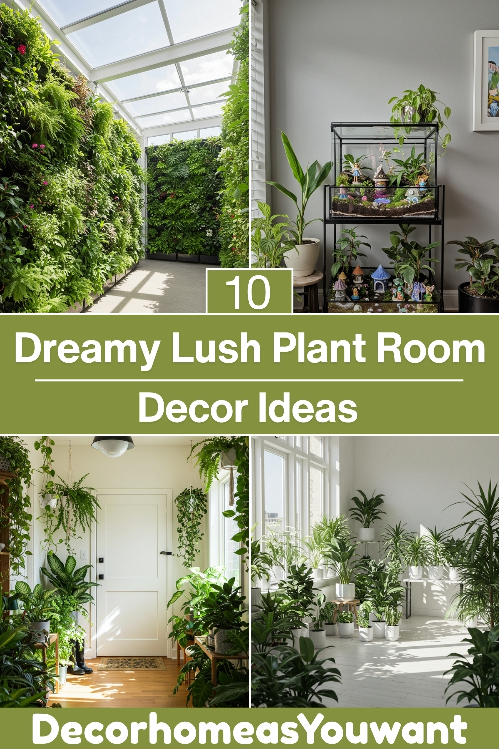 Dreamy Lush Plant Room