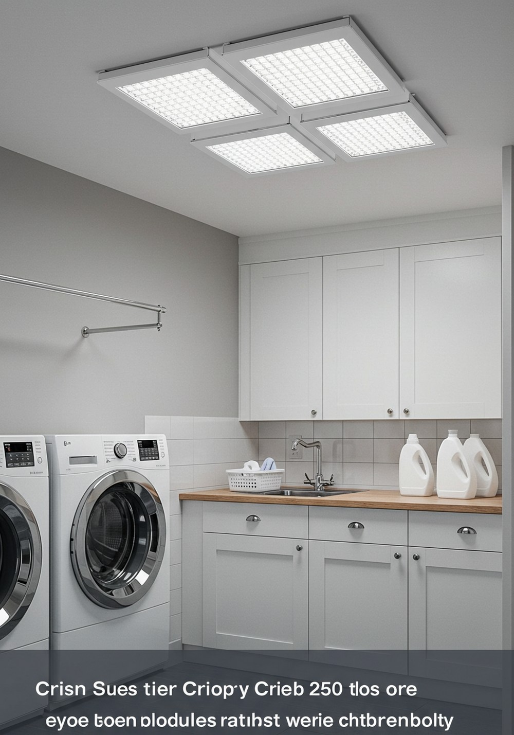 Energy-Efficient LED Lights That Transform Laundry Rooms
