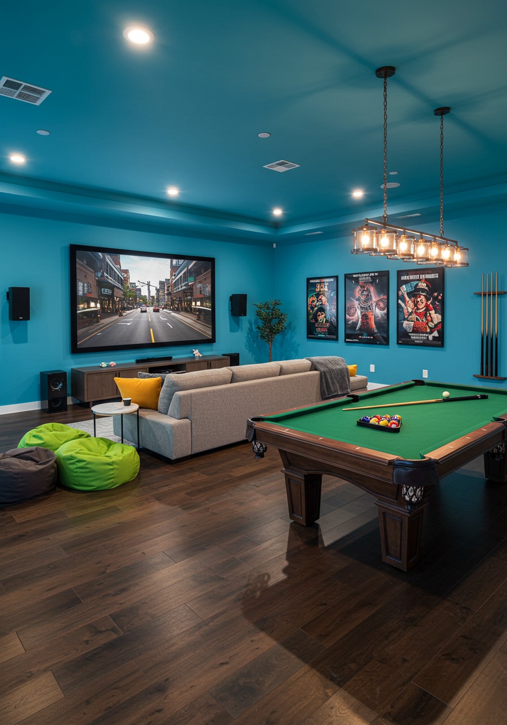 Fun And Functional Game Room Designs