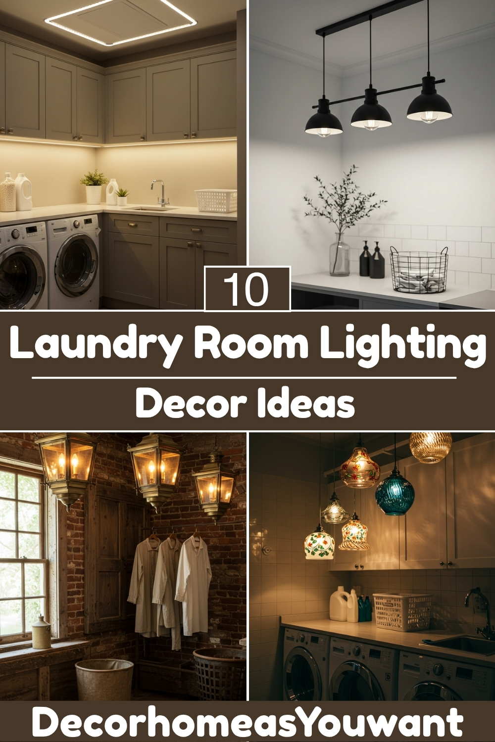 Laundry Room Lighting Decor ideas