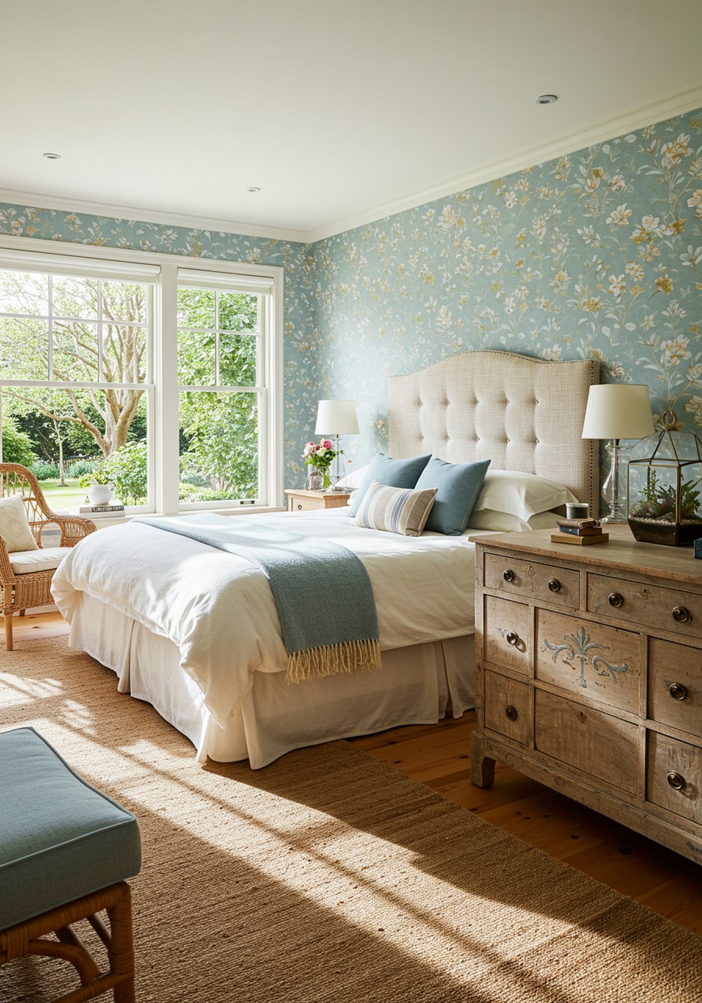 Nature Inspired Serenity Guest Bedroom