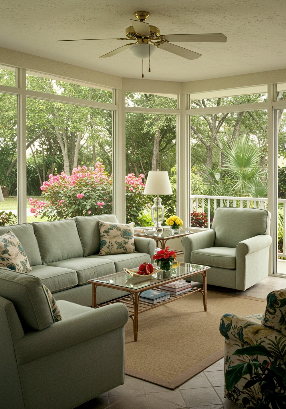 Sunlit Escape In Your Florida Room