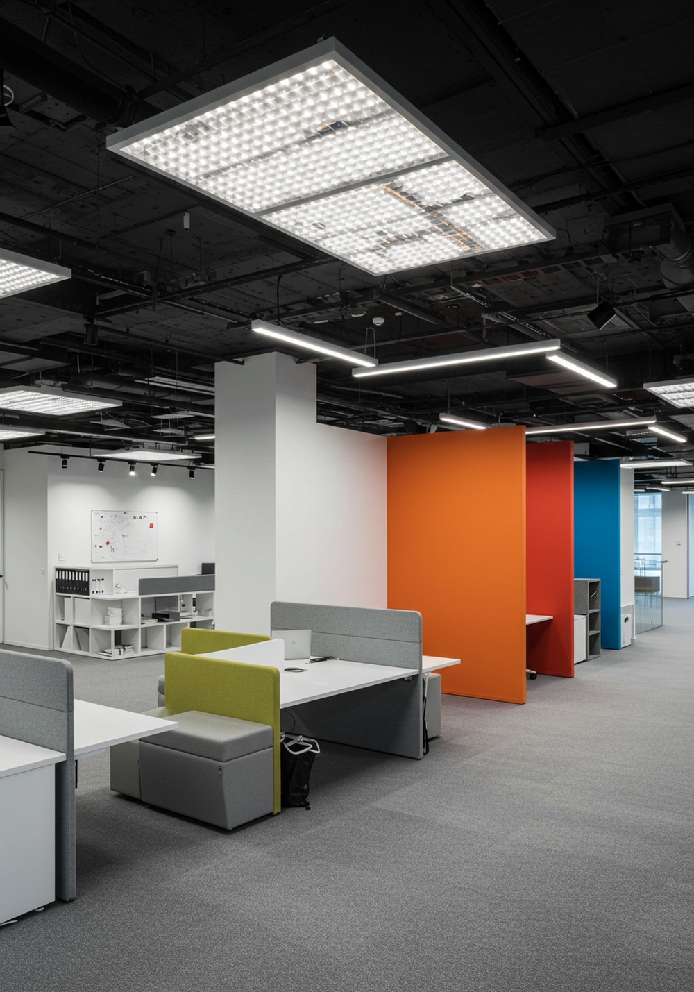 Task Specific Focused Drop Ceiling Lighting