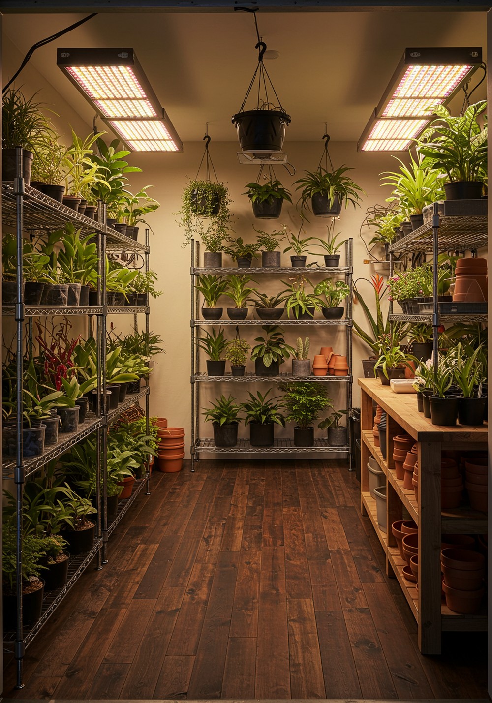 The Garage Jungle Sanctuary Lush Plant Room