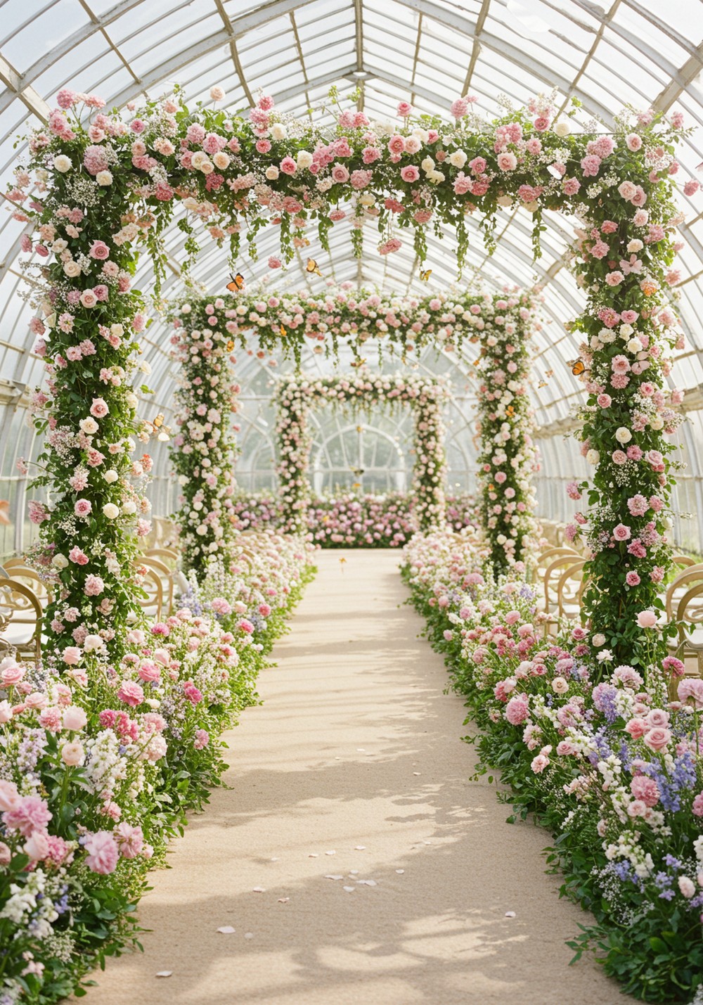 Butterfly Garden Magic Romantic Garden Wedding