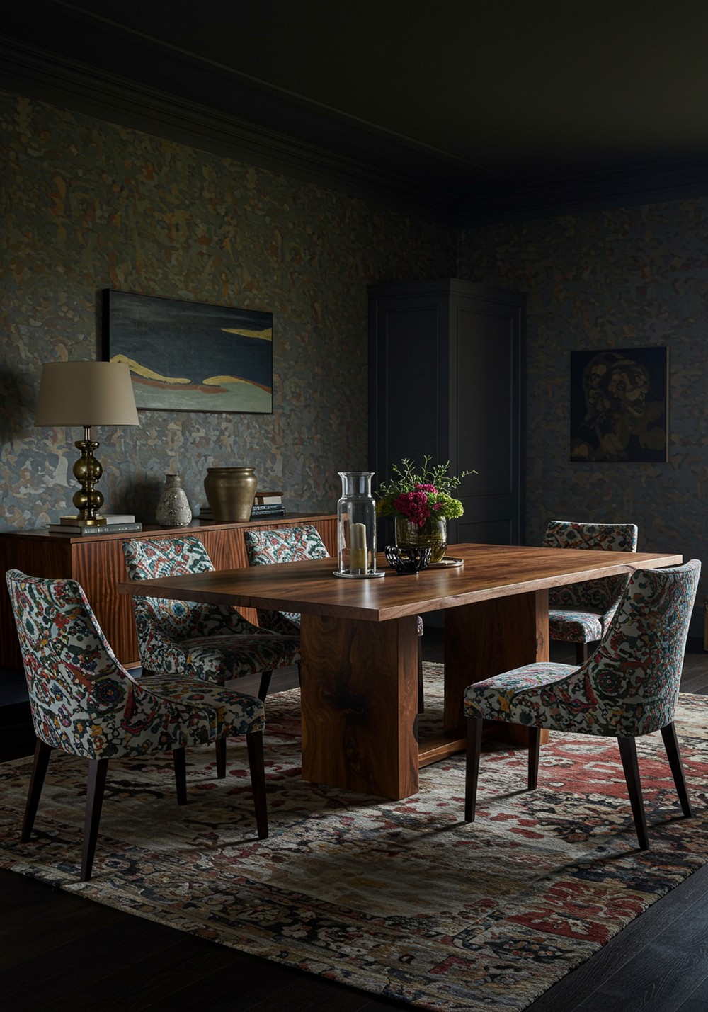 Bold Patterns That Define An Inspiring Dining Room
