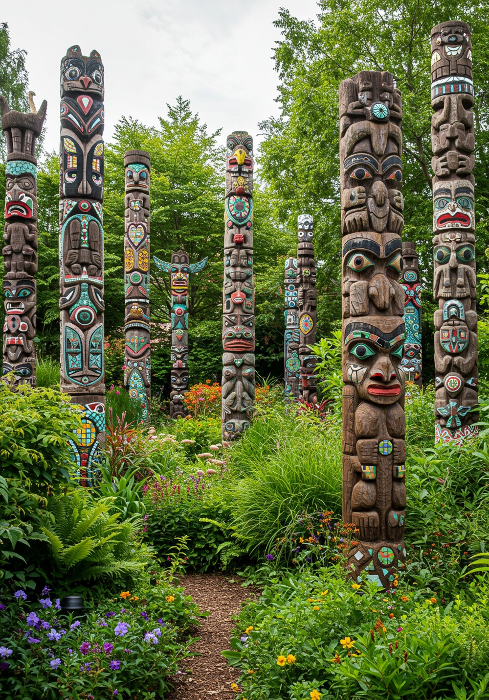 Whimsical Garden Totem Designs Garden Art