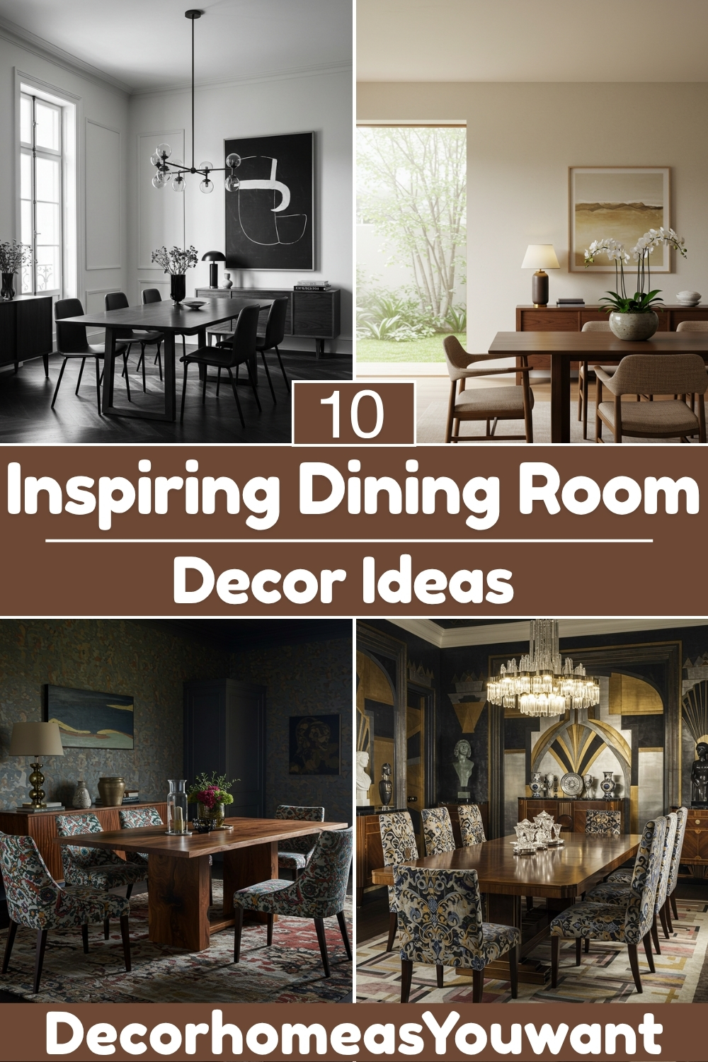 Inspiring Dining Room decor ideas