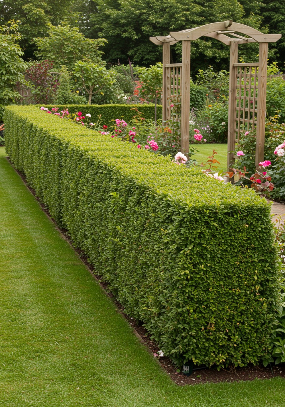Lush Living Hedge Garden Divider Styles