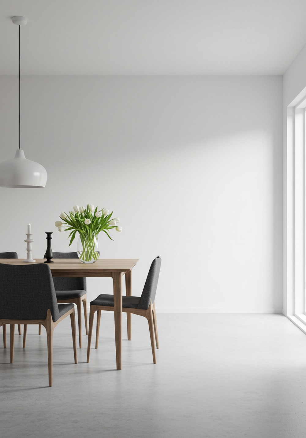 Clean Lines Meet Style In A Minimalist Dining Room