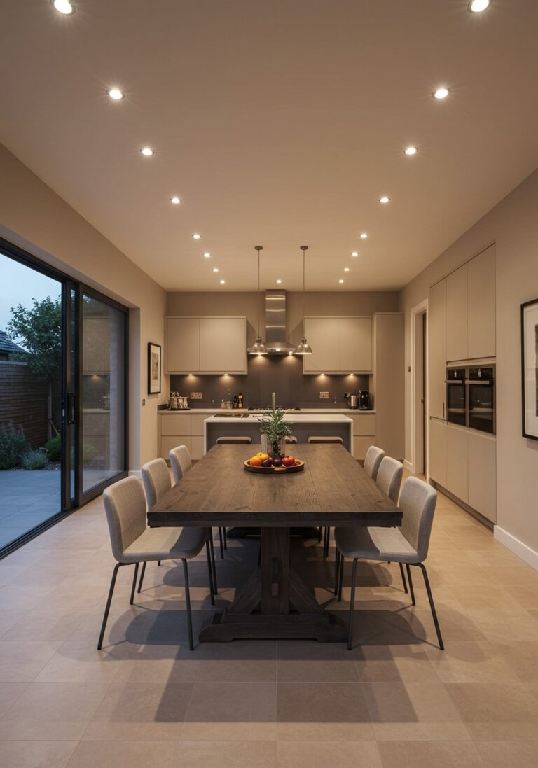 Open-Concept Dining Room With Elevated Design