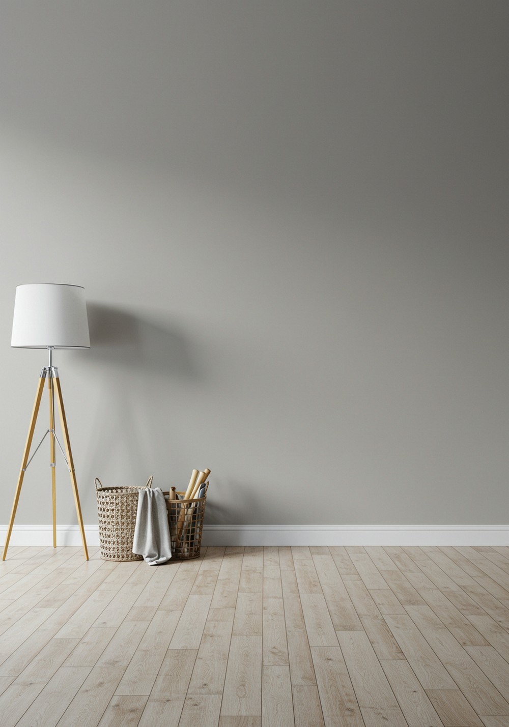 Soft Gray Understated Beauty For Any Accent Wall Space